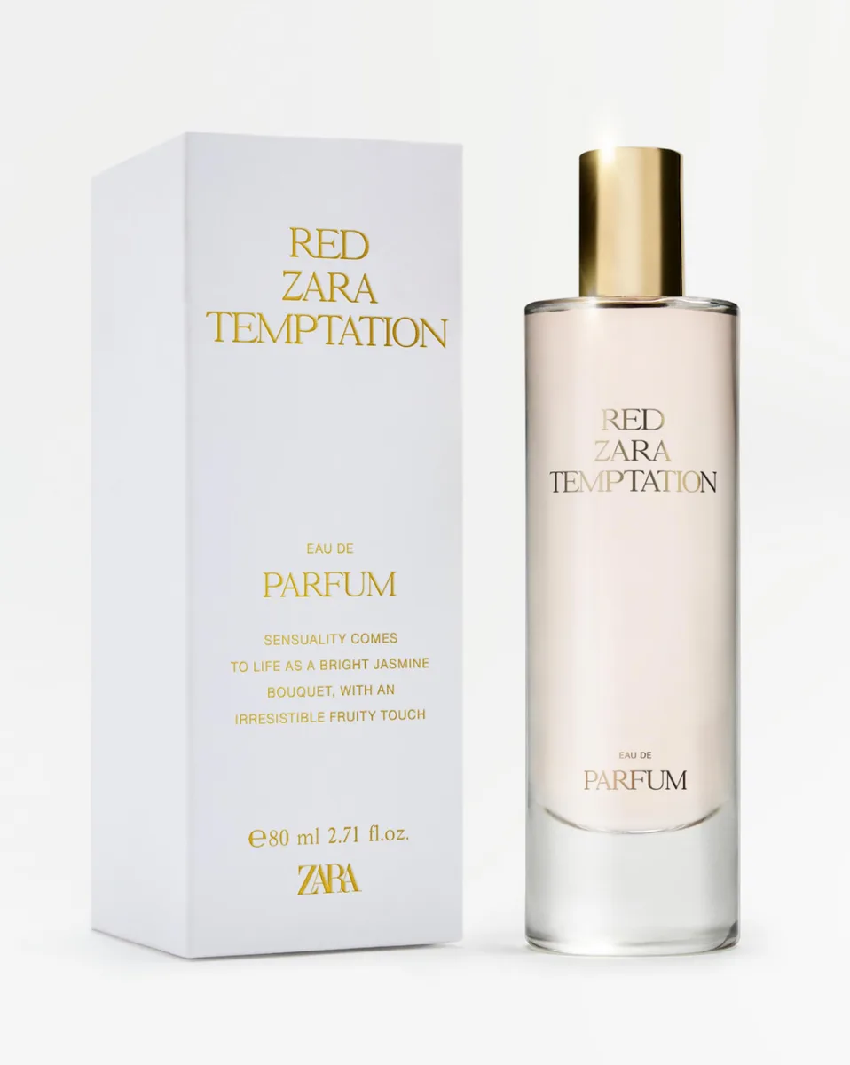 Zara red temptation eau de parfum - 80ml