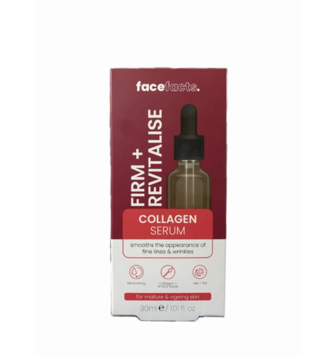 Face facts firm + revitalize collagen serum - 30ml