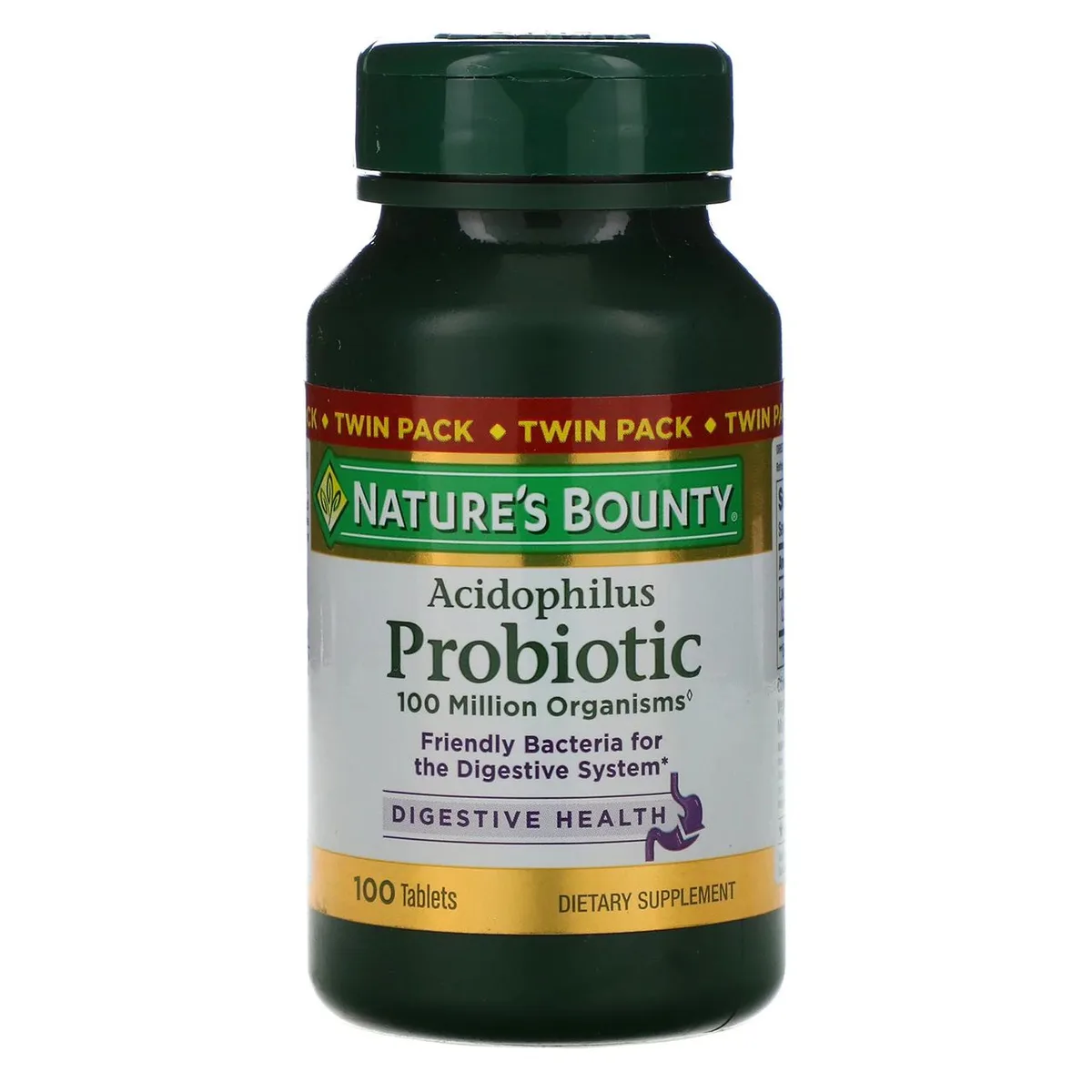 Nature's bounty Acidophilus probotic - 100 tablets