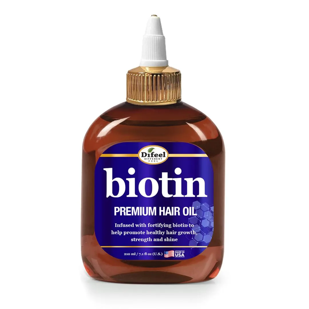 Difeel biotin pro growth premium hair oil - 7.1oz