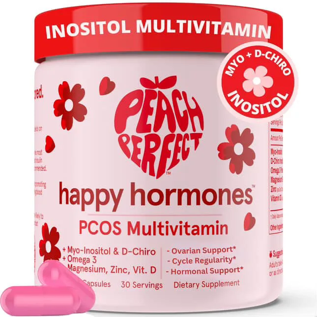 Peach Perfect Inositol multivitamin happy hormones - 30 caps