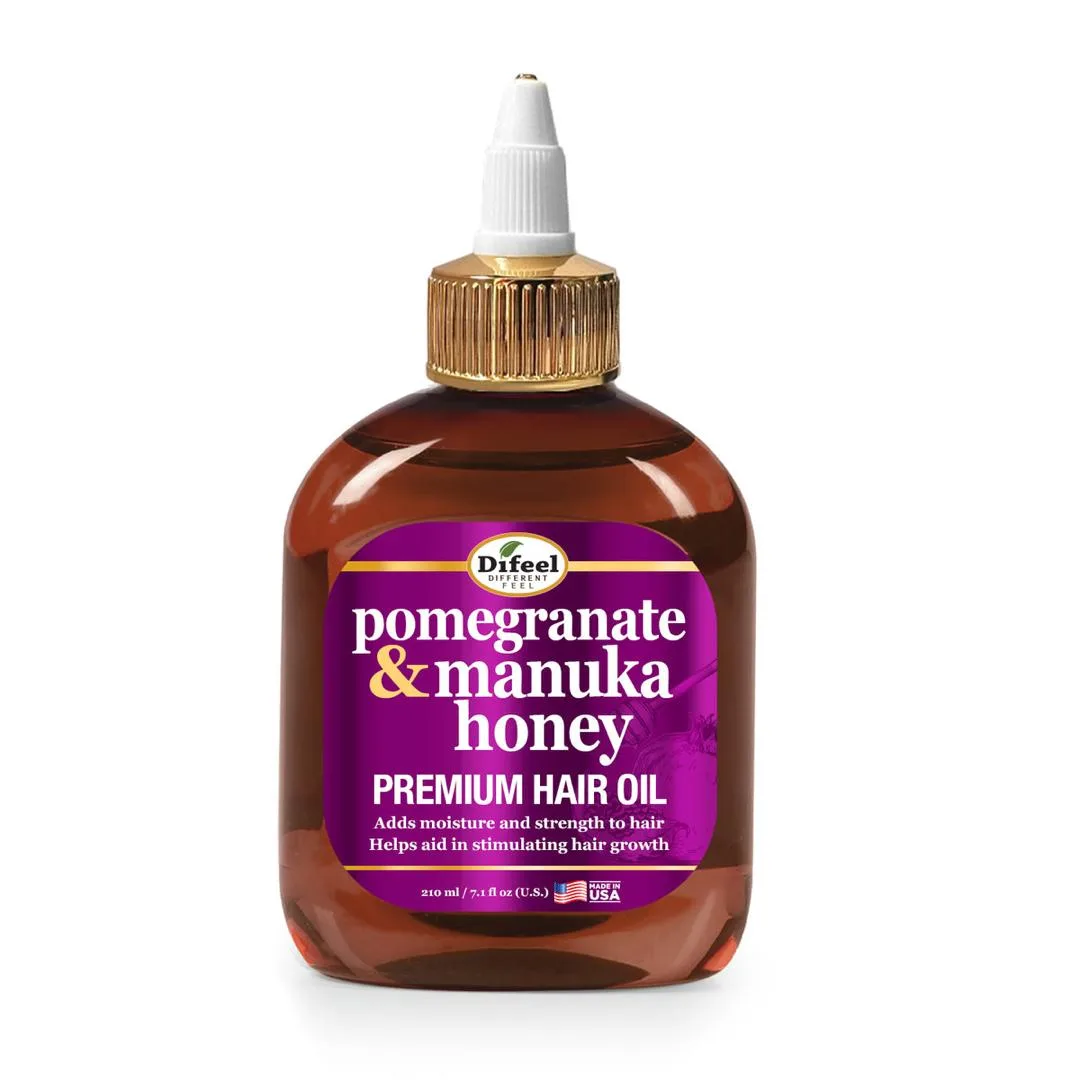 Difeel pomengranate & manuka premium hair oil - 7.1oz