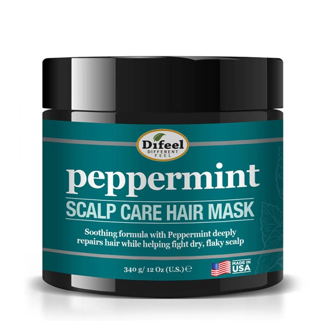Difeel peppermint scalp care hair mask - 12 oz
