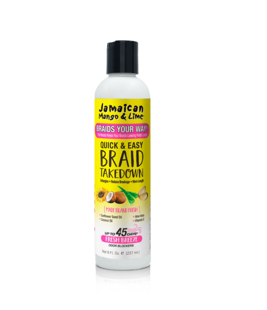 Jamaican mango & Lime quick & easy braid takedown - 8oz