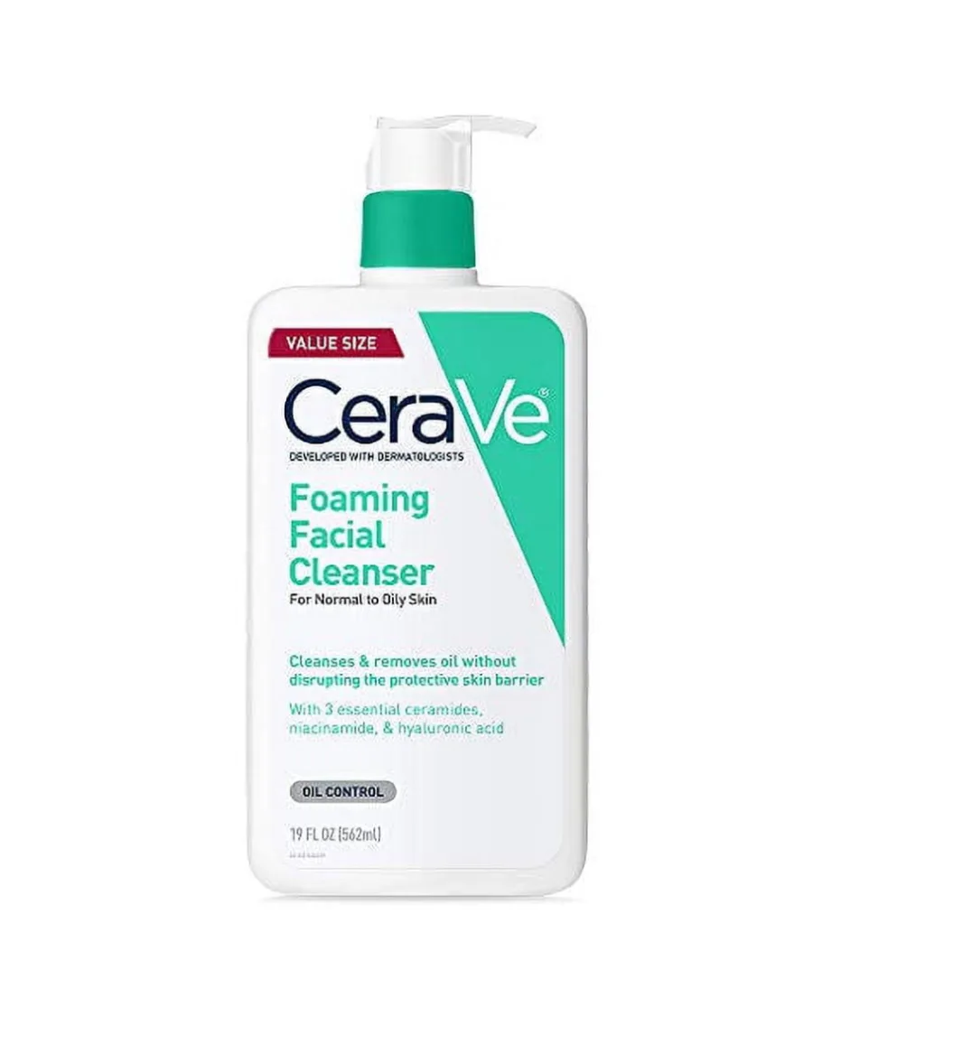 Cerave Foaming Facial Cleanser – 16 oz.