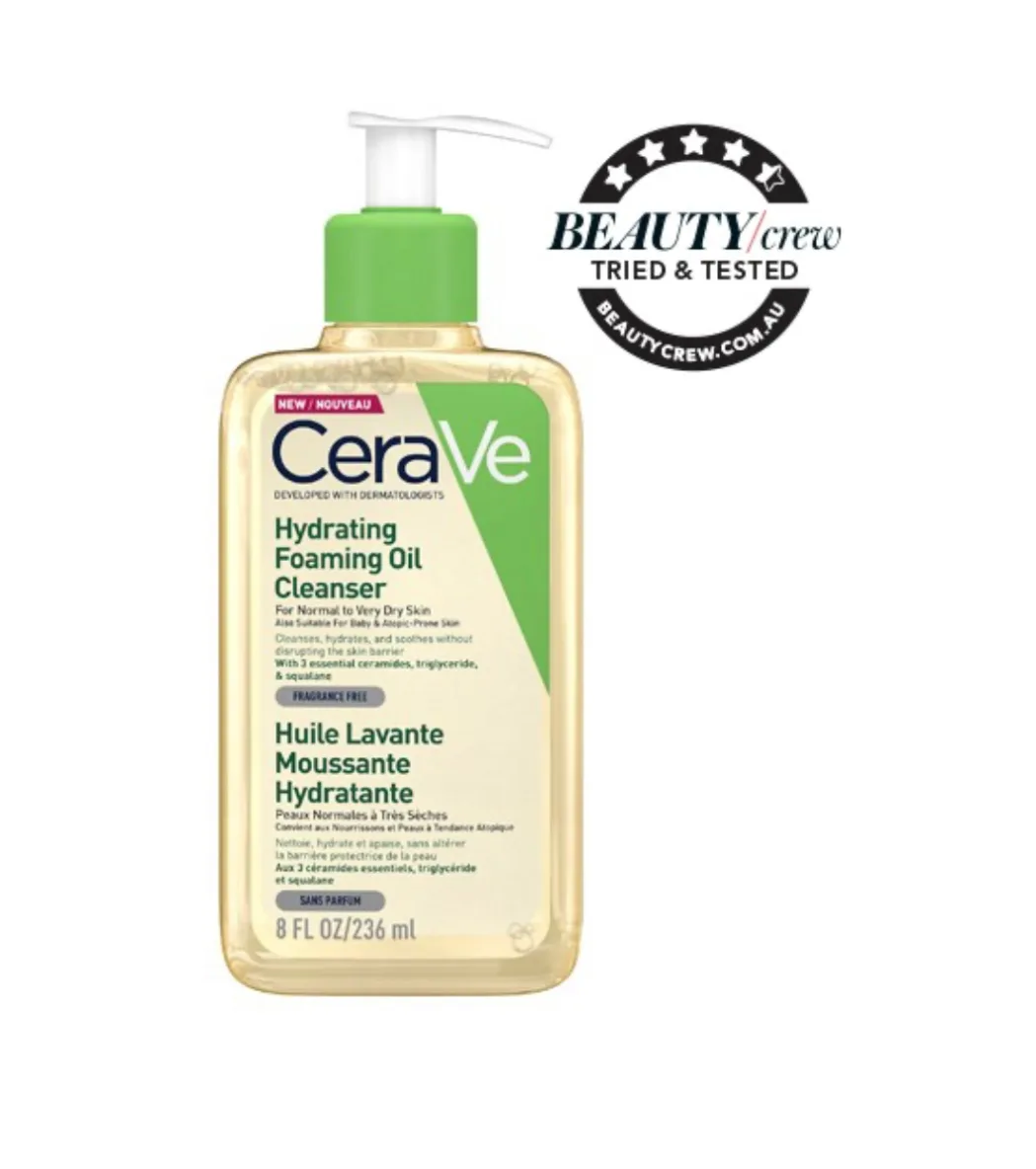 Cerave Hydrating Foaming Oil Cleanser – 8 oz