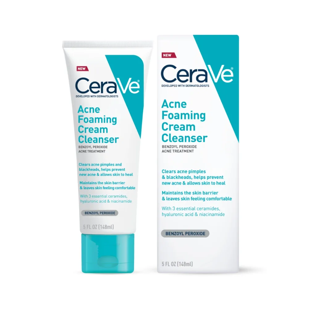 CeraVe Acne Foaming Cream Cleanser-5oz