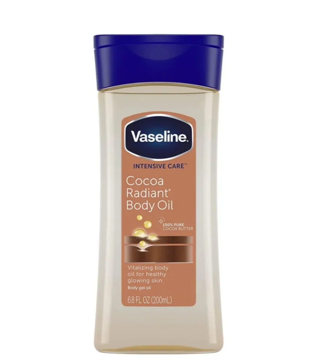 Vaseline intensive care cocoa radiant body oil - 200ml