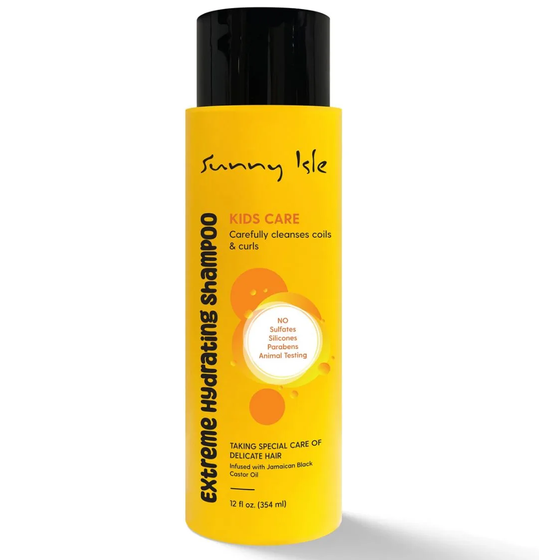 Sunny Isle Kids Care Extreme hydrating shampoo -12oz/354ml