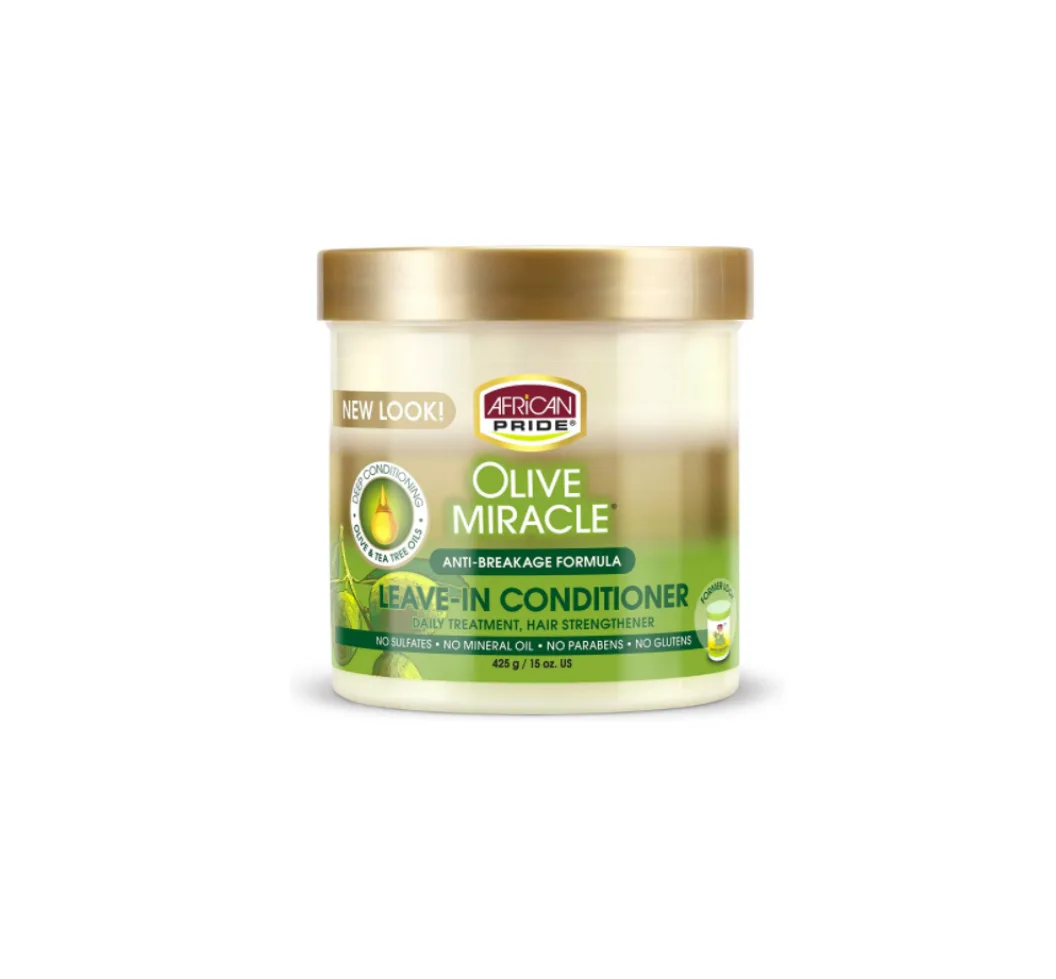 African pride Olive miracle leave-in conditioner - 15oz