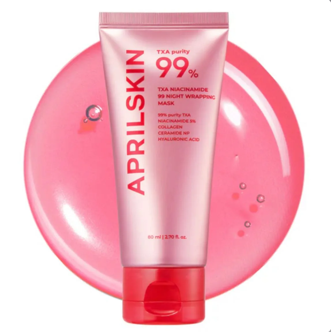 Aprilskin TXA Niacinamide 99% Overnight Wrapping Mask -80ml