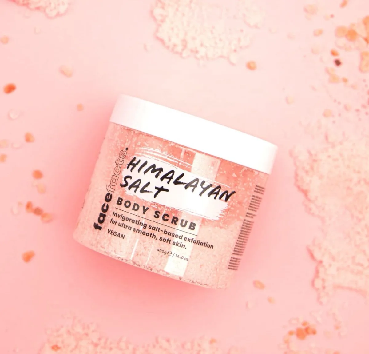 Face facts himalayan salt body scrub - 100g