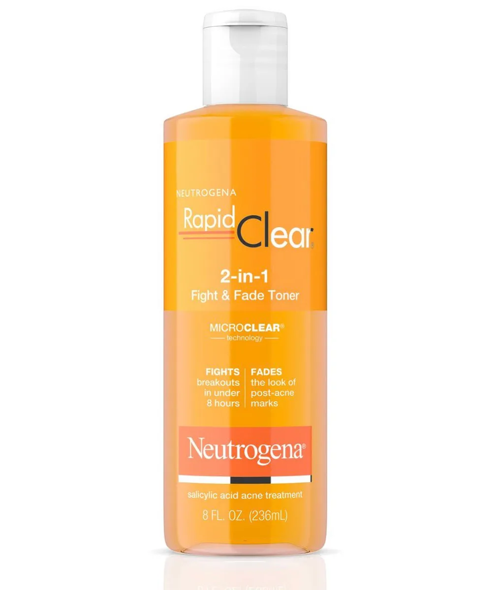 Neutrogena Rapid Clear 2-in-1 Fight & Fade Toner - 8oz