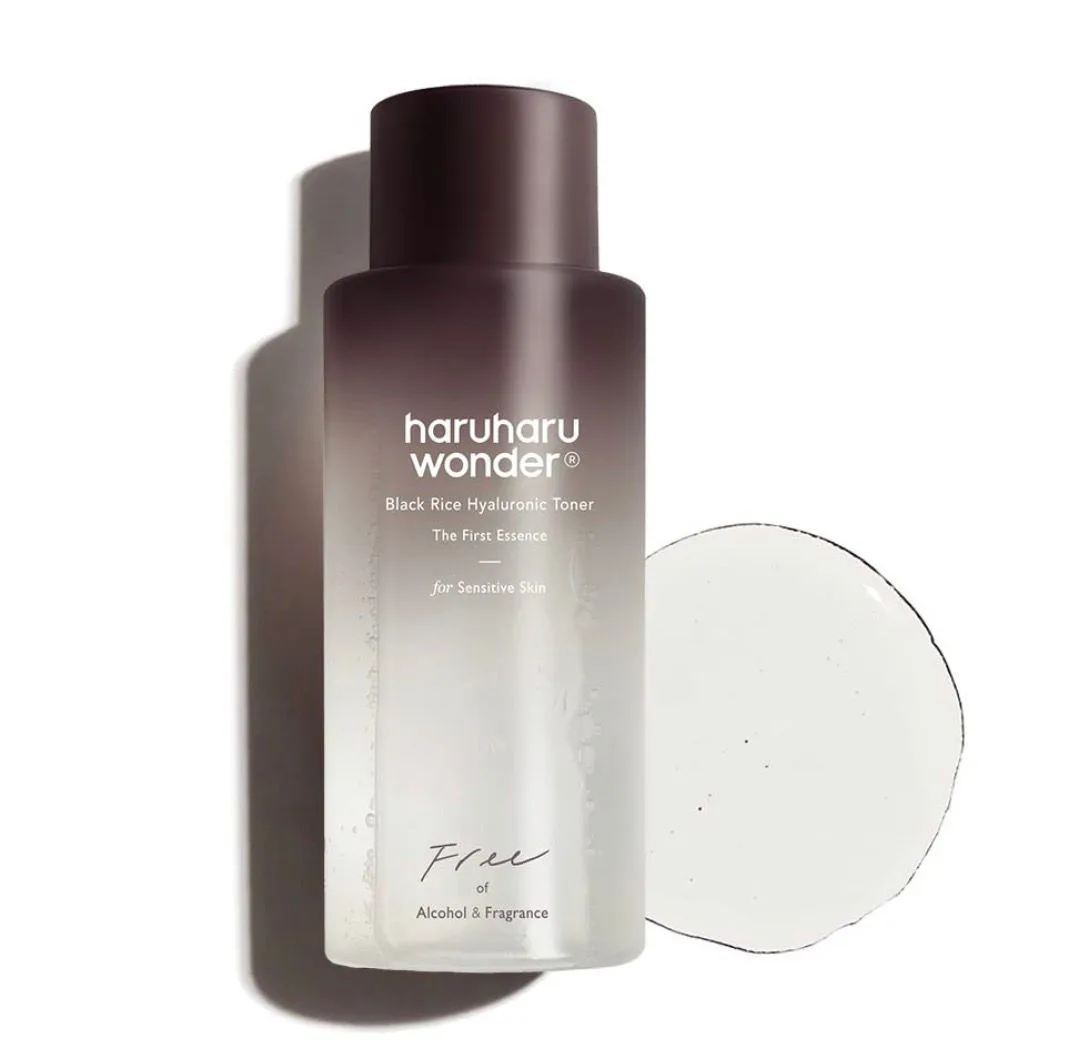Haruharu Black Wonder Rice toner fragrance free