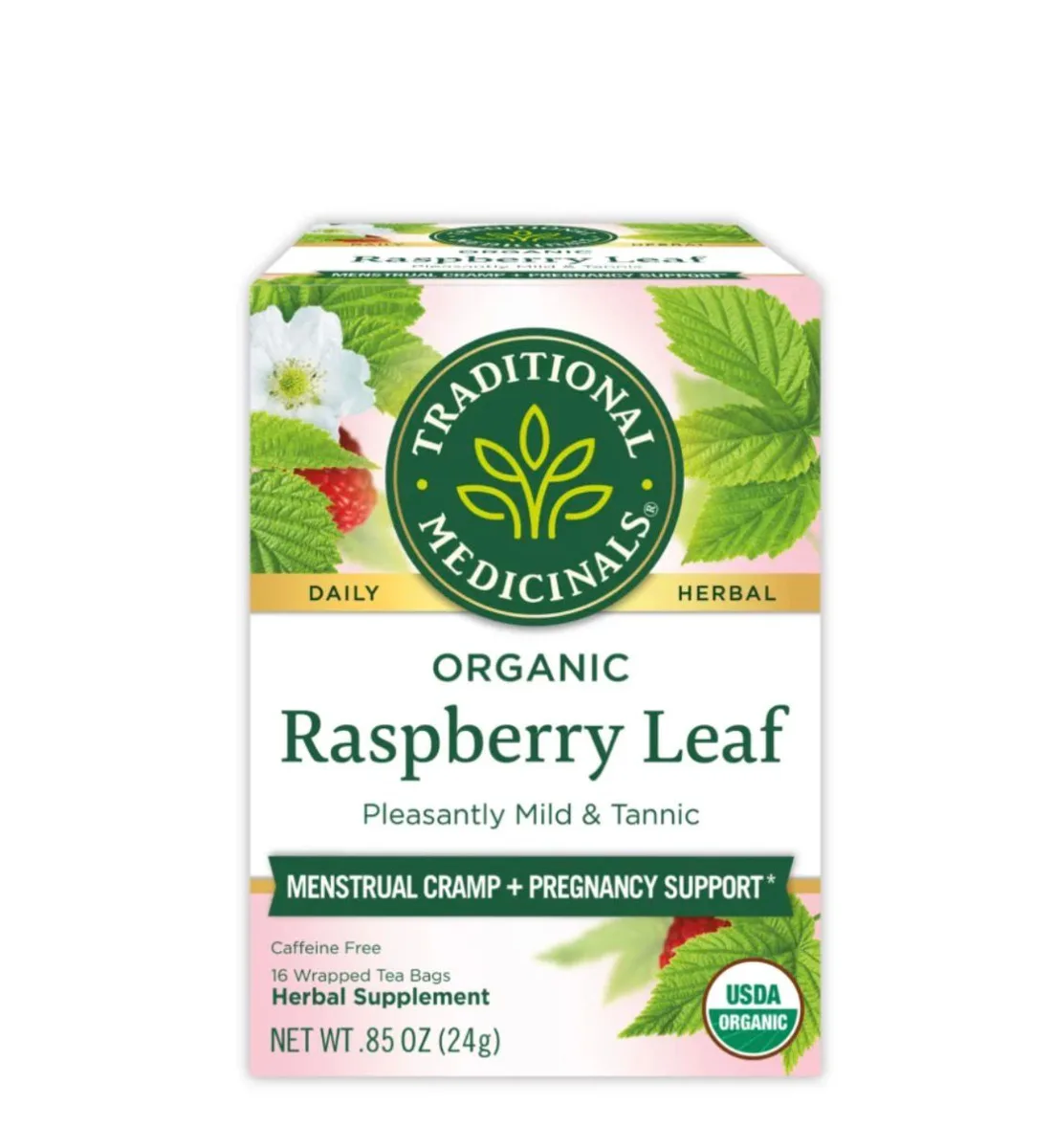 Traditional Medicinals Organic Raspberry Leaf Tea -16bags