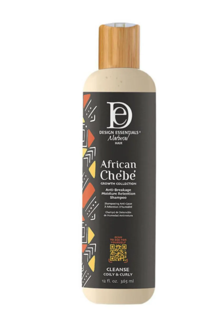 Design Essentials African Chebe Anti-Breakage Moisture Retention Shampoo - 12 oz