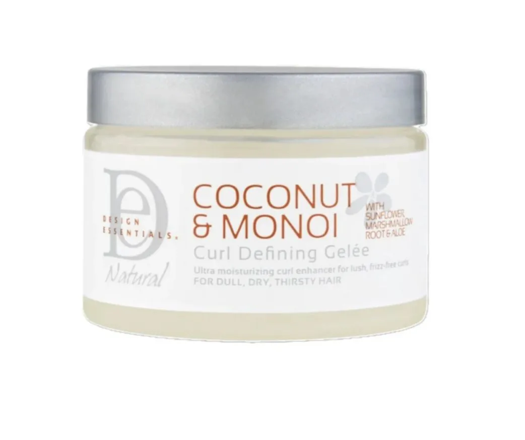 Design Essentials Coconut & Monoi Curl Defining Gelée - 12oz