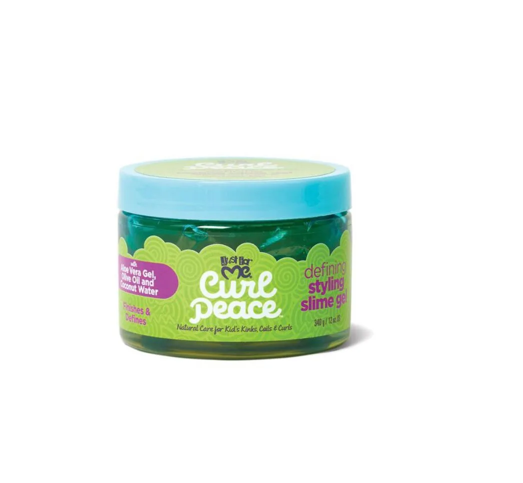 Just For Me Curl Peace Kids Nourishing Slime Styler Hair Styling Gel – 12 oz