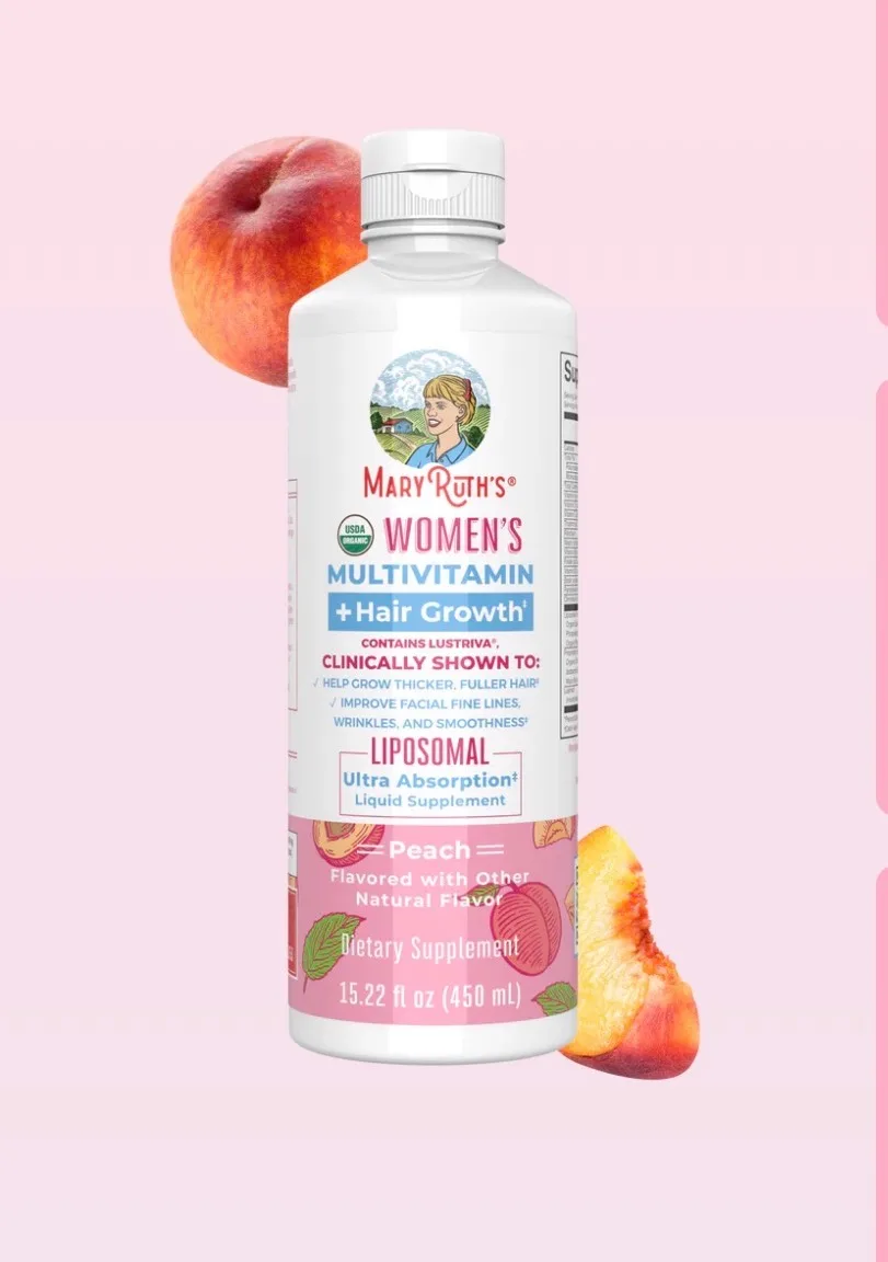 Mary Ruth’s Women's Multivitamin + Hair Growth Liposomal -15oz