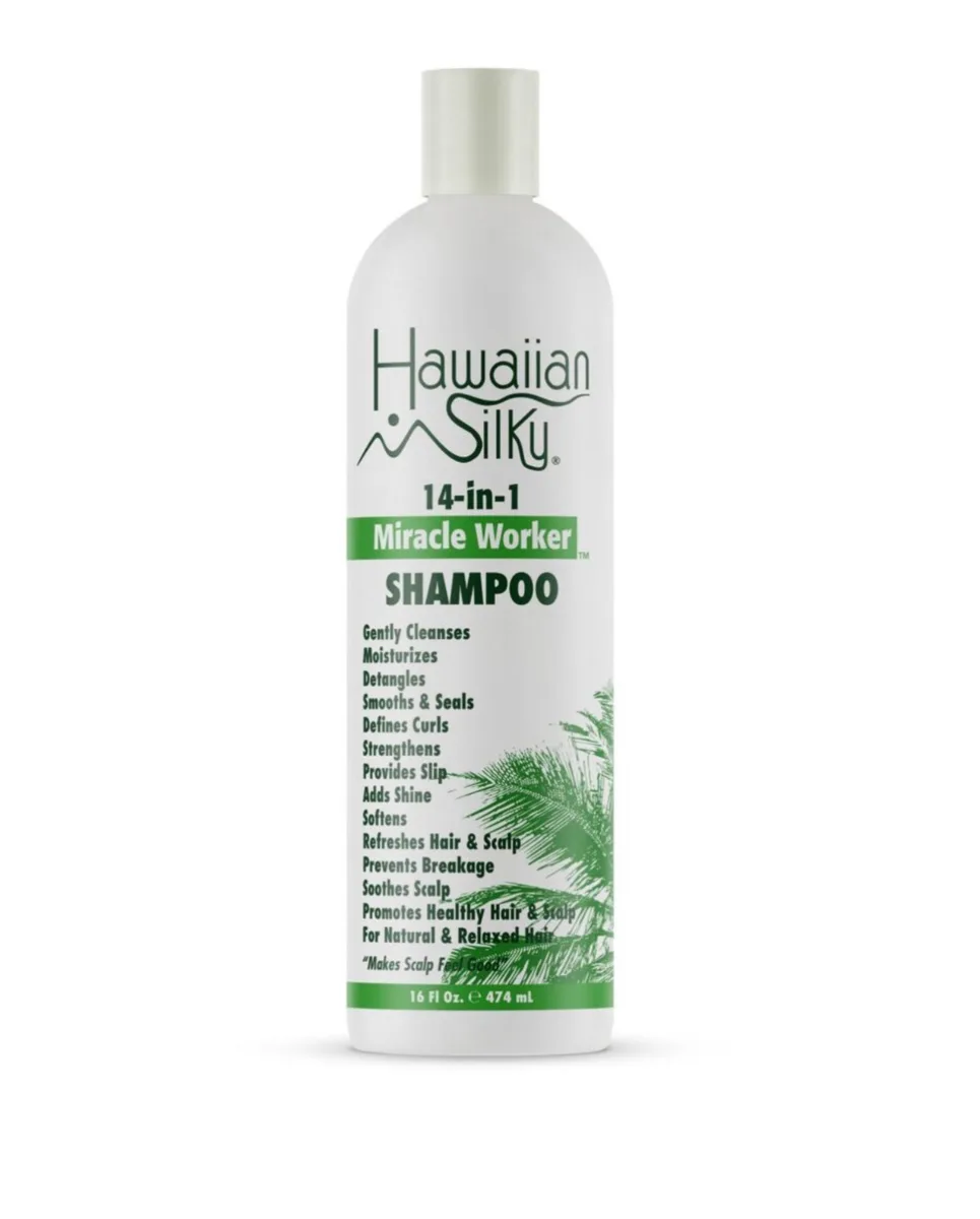 Hawaiian Silky Miracle Worker Shampoo 16oz