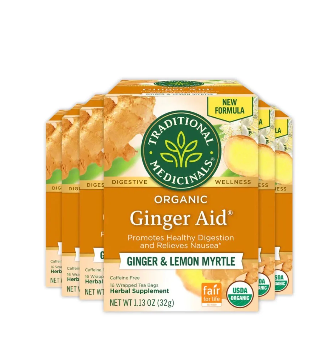 Traditional Medicinals Ginger Aid® Tea