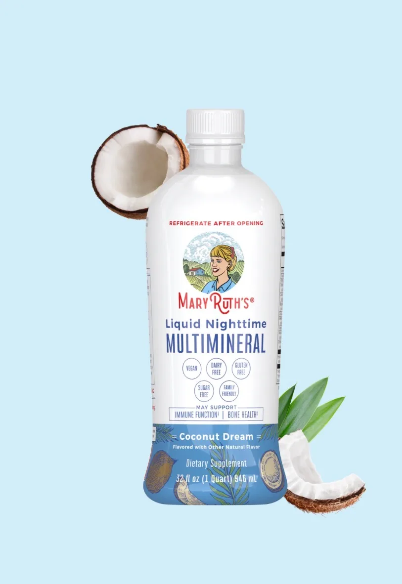 Mary Ruth’s Liquid Nighttime Multimineral Coconut Dream -22oz