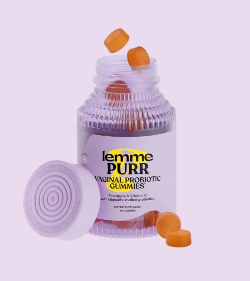 Lemme Purr Vaginal Probiotic Gummies - 60gummies