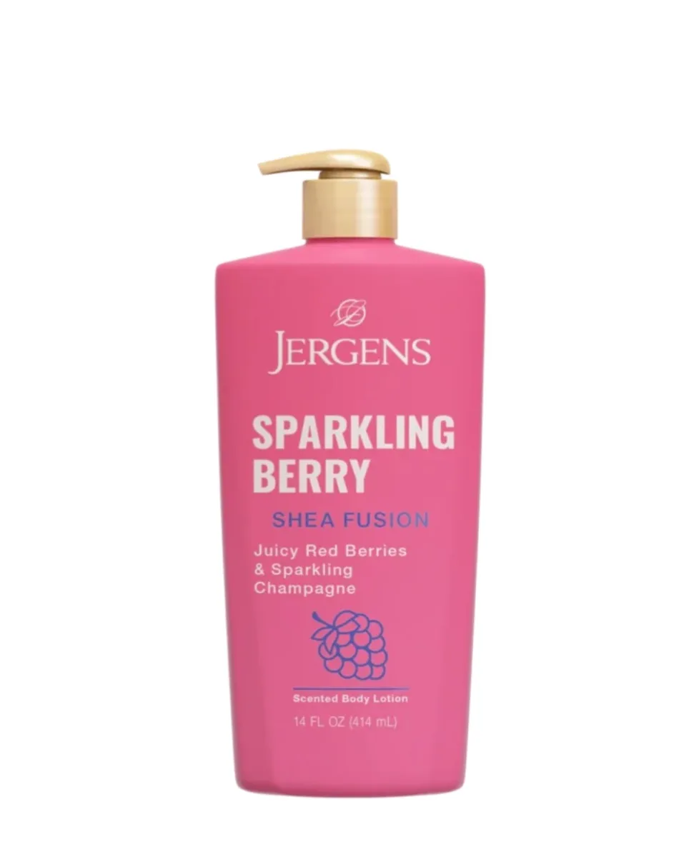 Jergens Sparkling Berry Shea Fusion - 14 oz