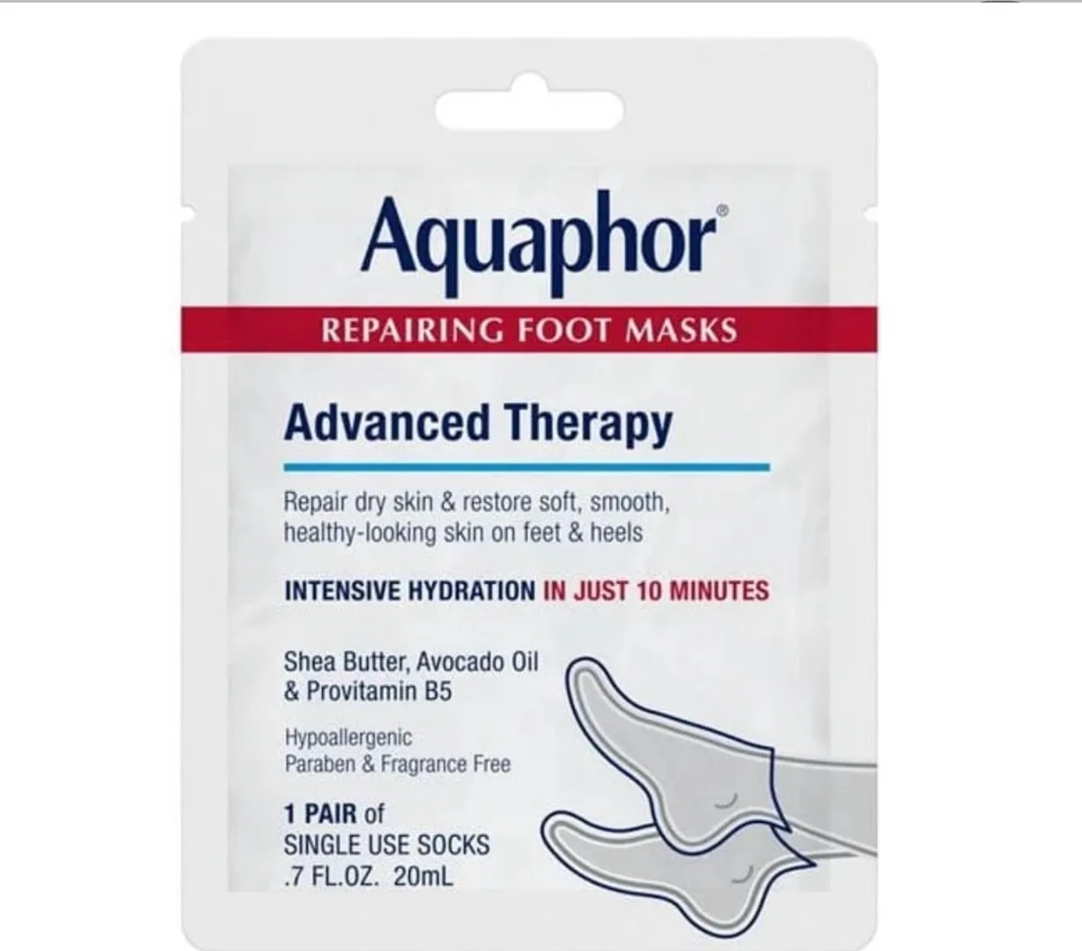 Aquaphor Repairing Foot Masks