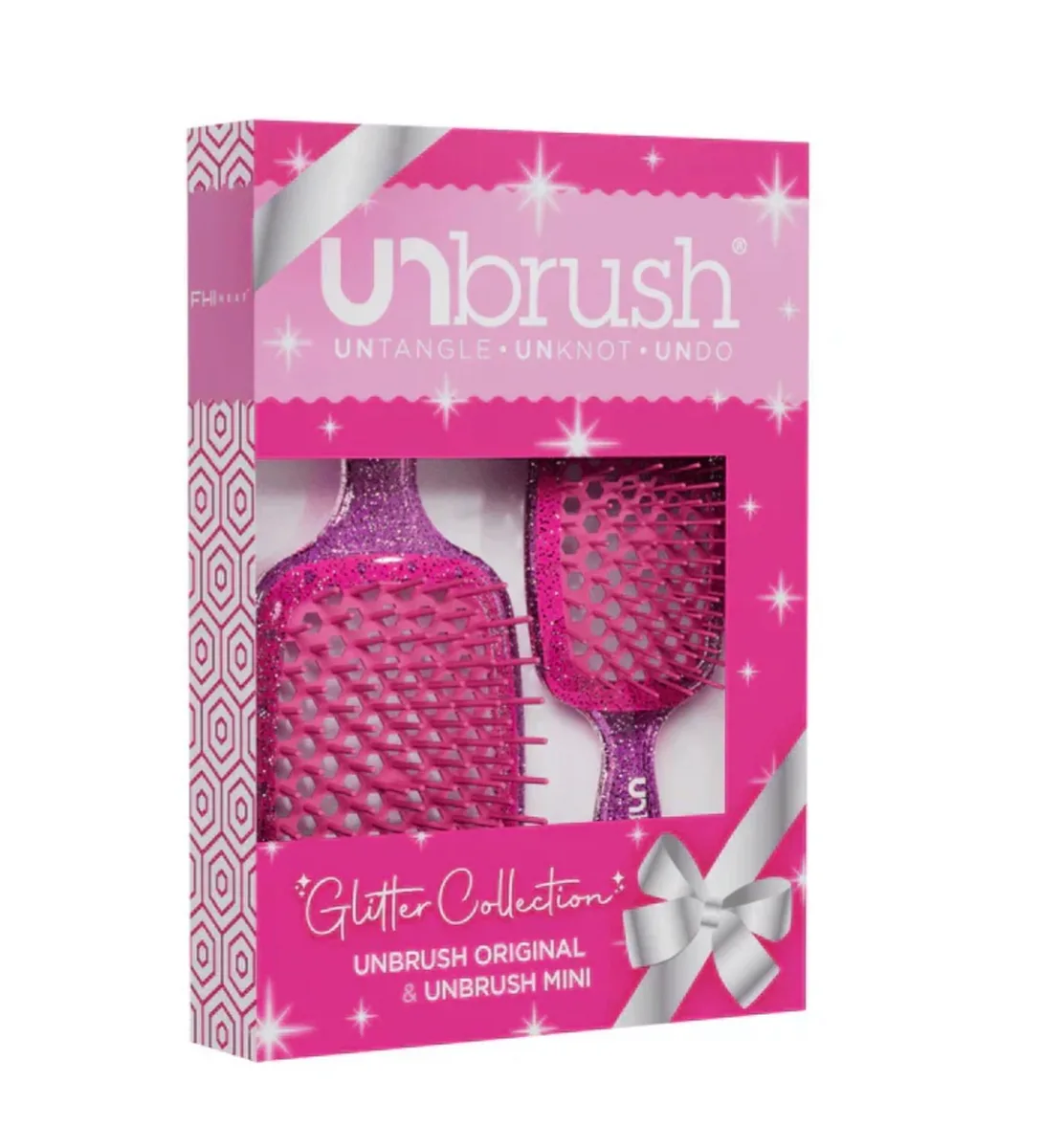 FHI HEAT COLLECTION UNbrush Chrome Pink Duo Set