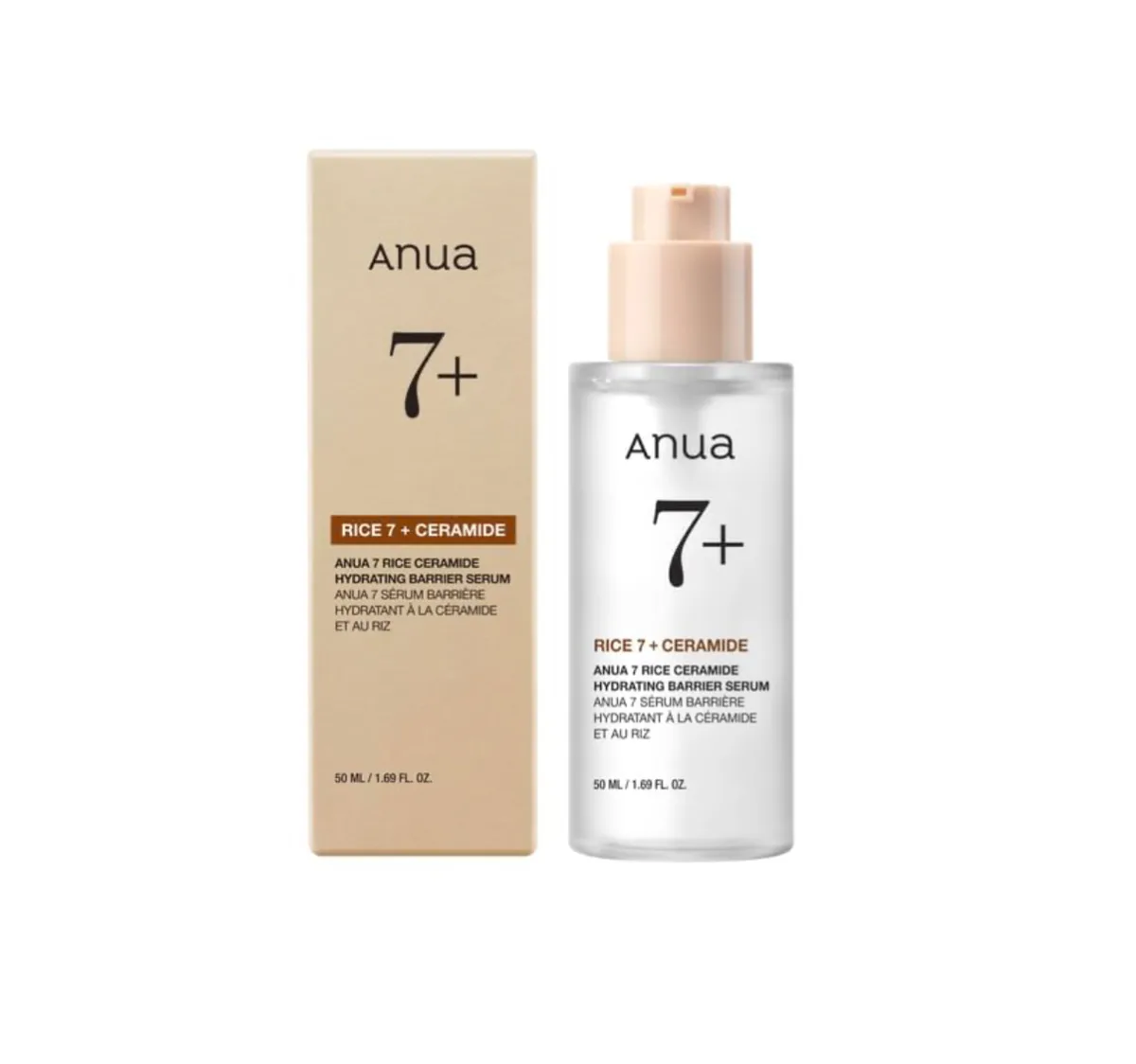 Anua 7 Rice Ceramide Hydrating barrier serum