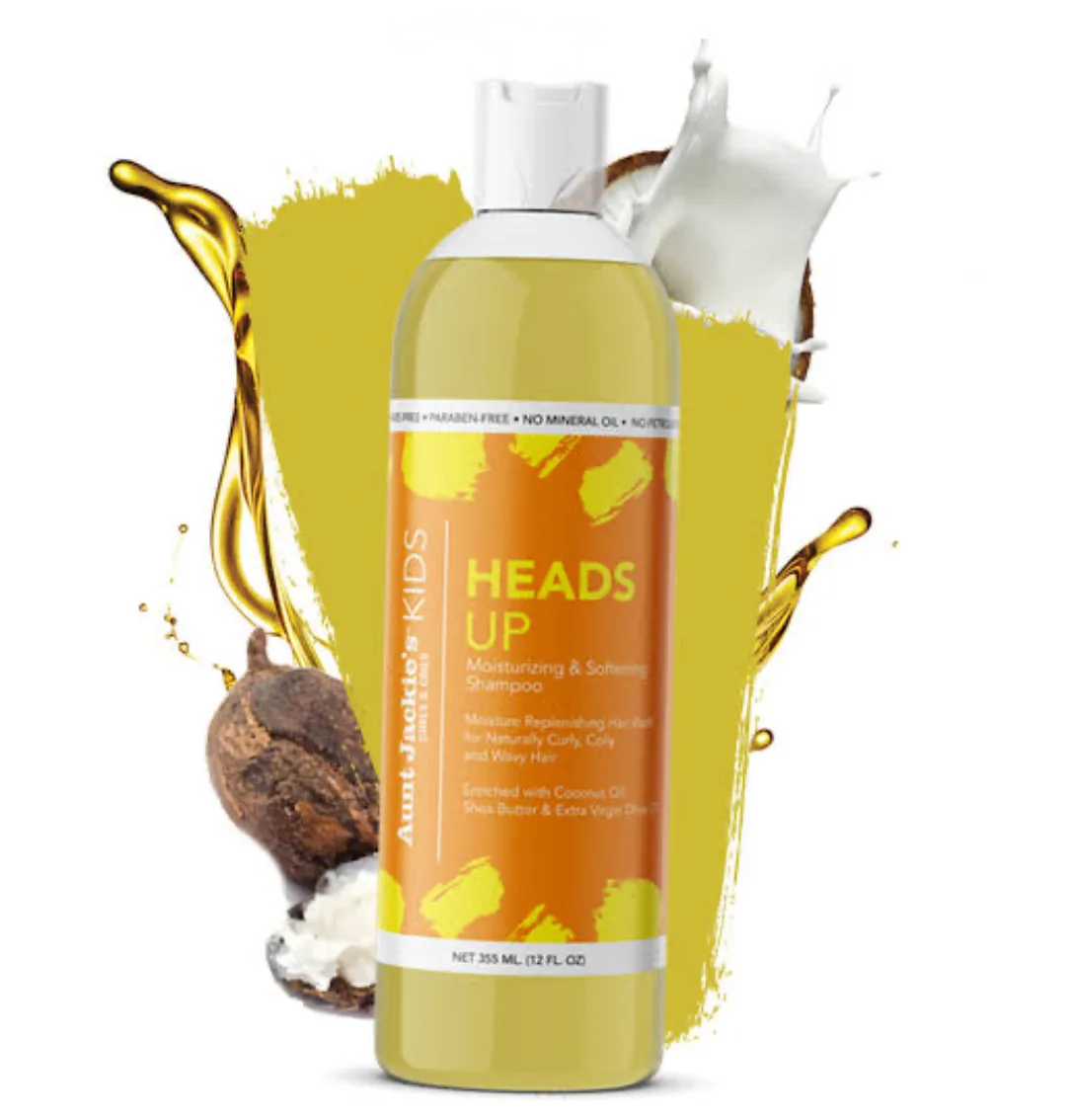 Aunt Jackie's KIDS Heads Up Moisturizing & Softening shampoo-12oz