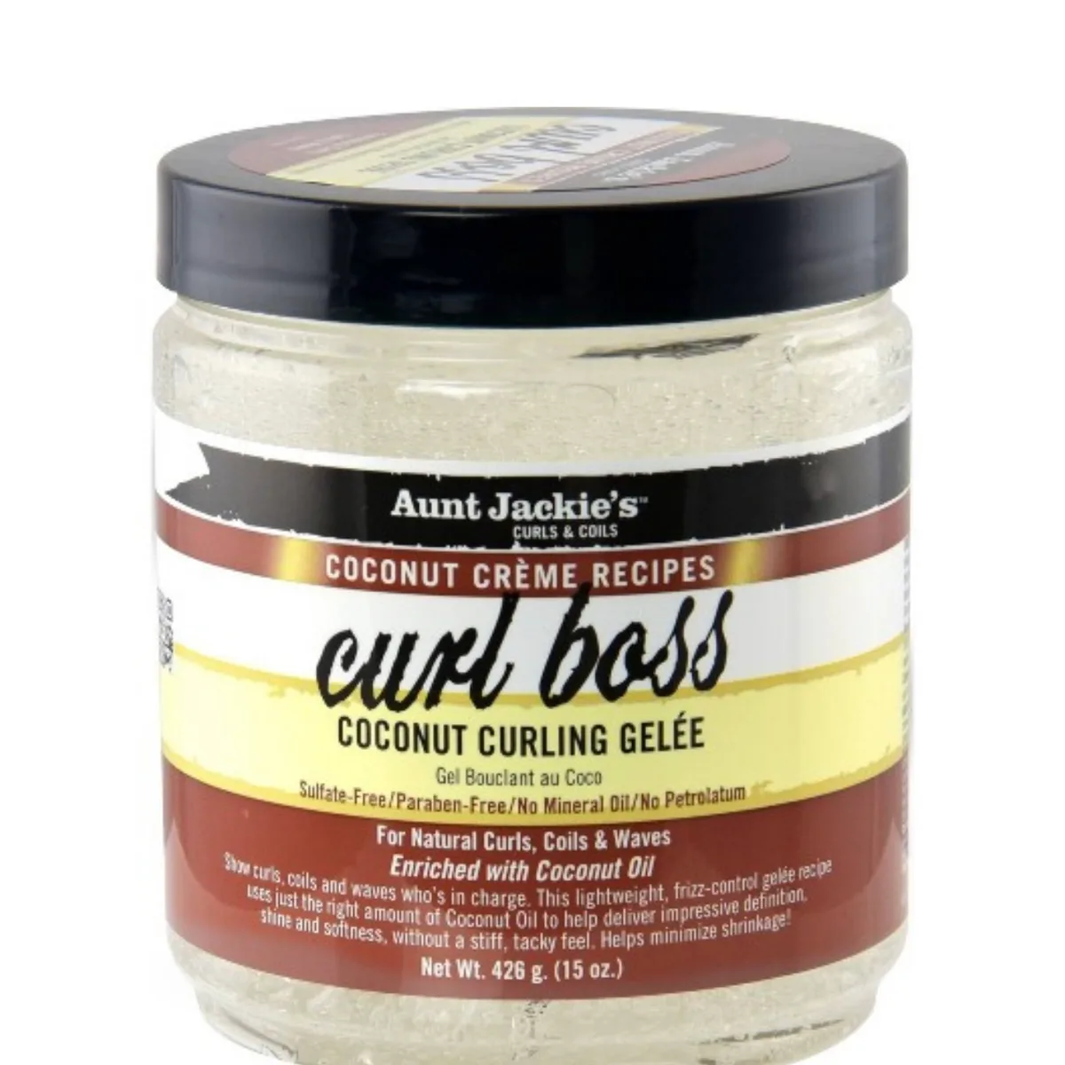 Aunt Jackie's Curl boss coconut curling gèlee- 16oz