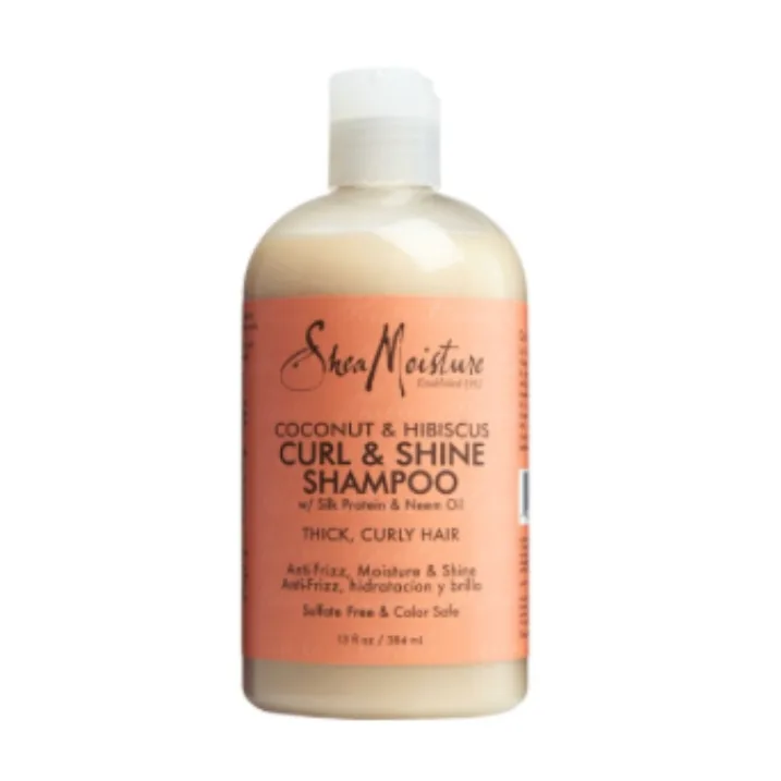 Shea Moisture Coconut & Hibiscus Curl & Shine Shampoo