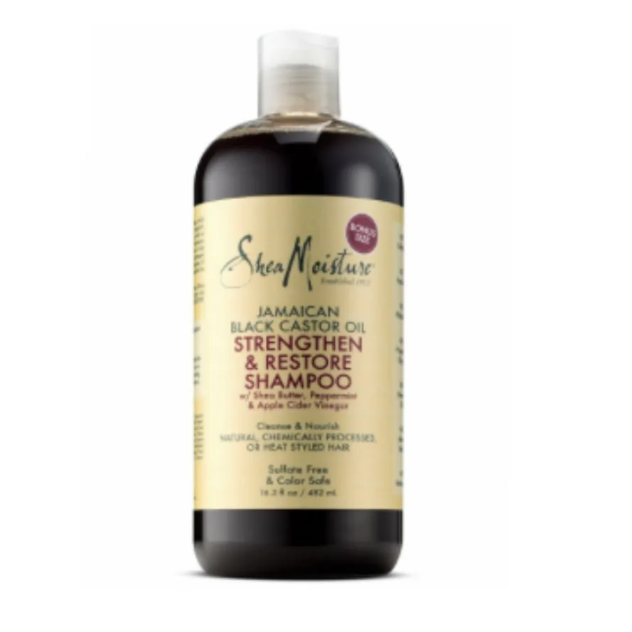 Shea Moisture Jamaican Black Castor Oil Strengthen & Restore Shampoo-16oz