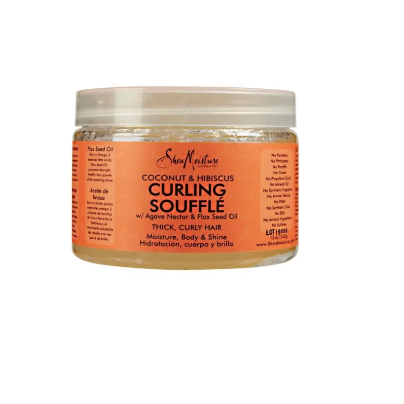 Shea Moisture. Coconut & Hibiscus Curling Souffle-12oz