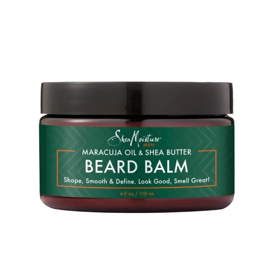 Shea Moisture Beard Balm Maracuja Oil & Shea Butter-4oz
