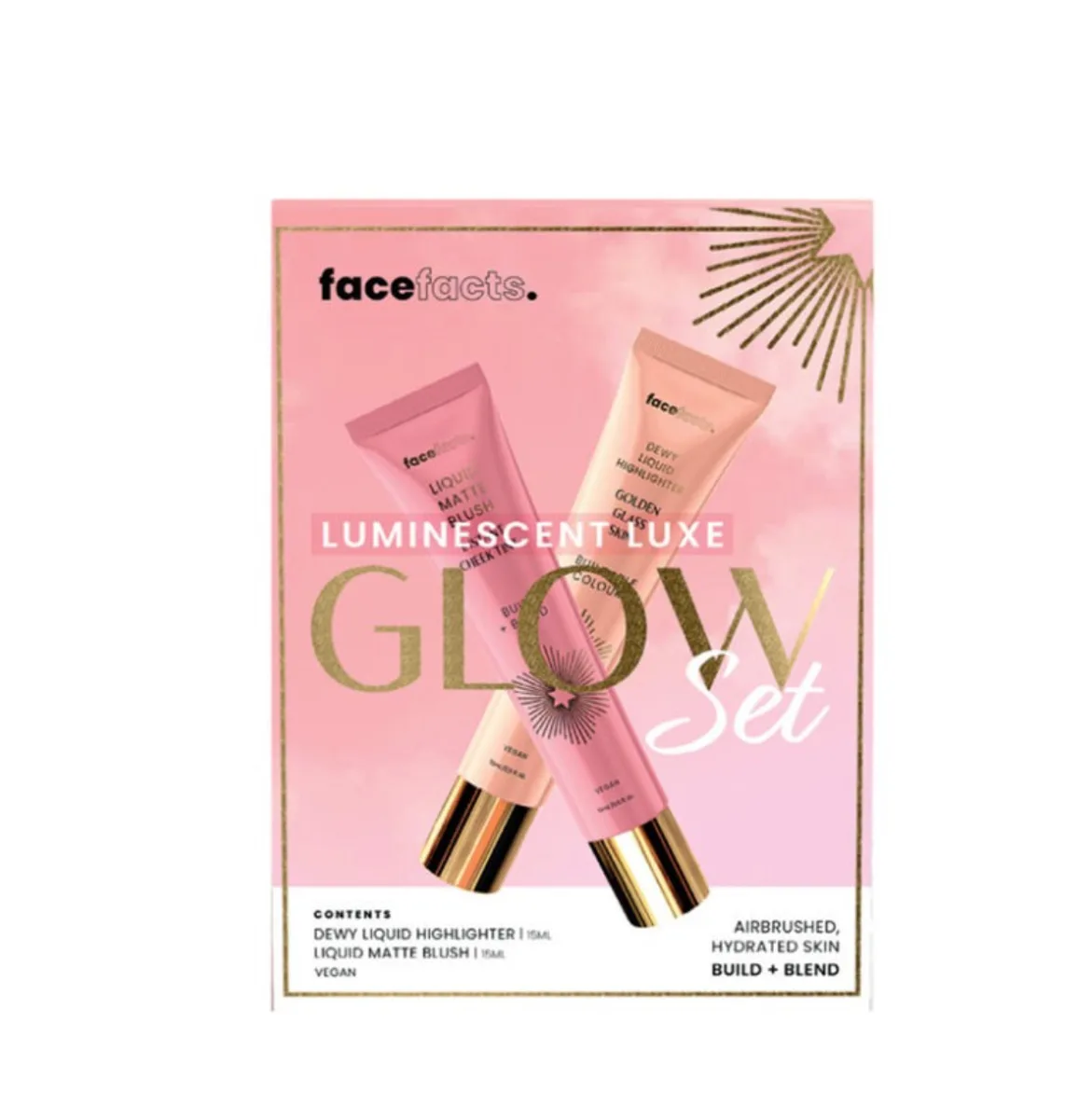Face facts luminescent luxe glow set