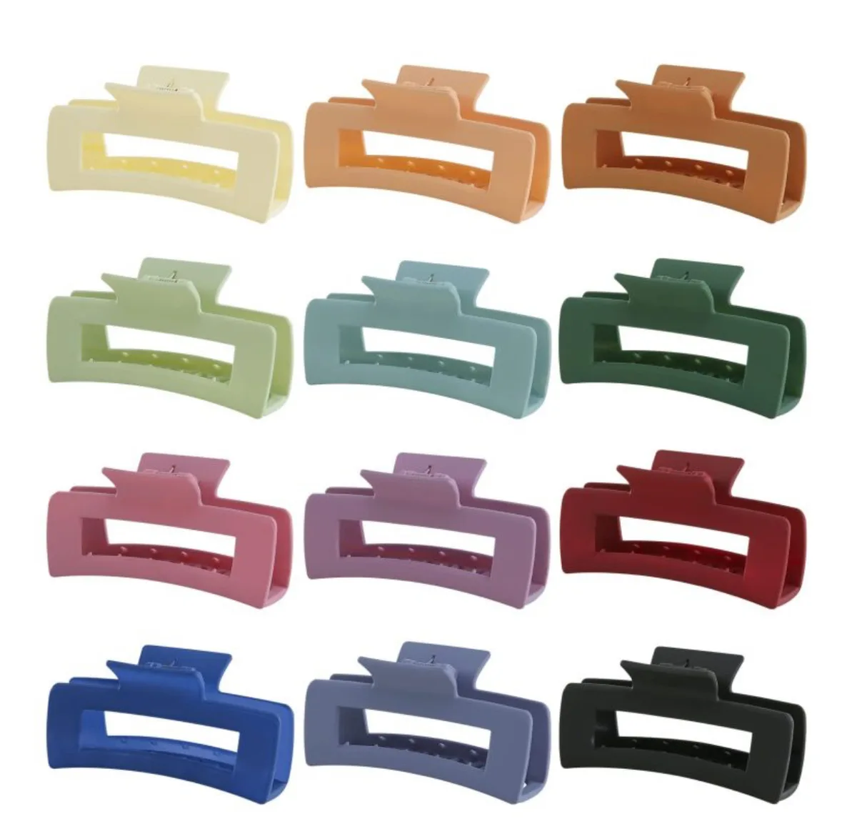 Large Rectangular Claw clip -1pc