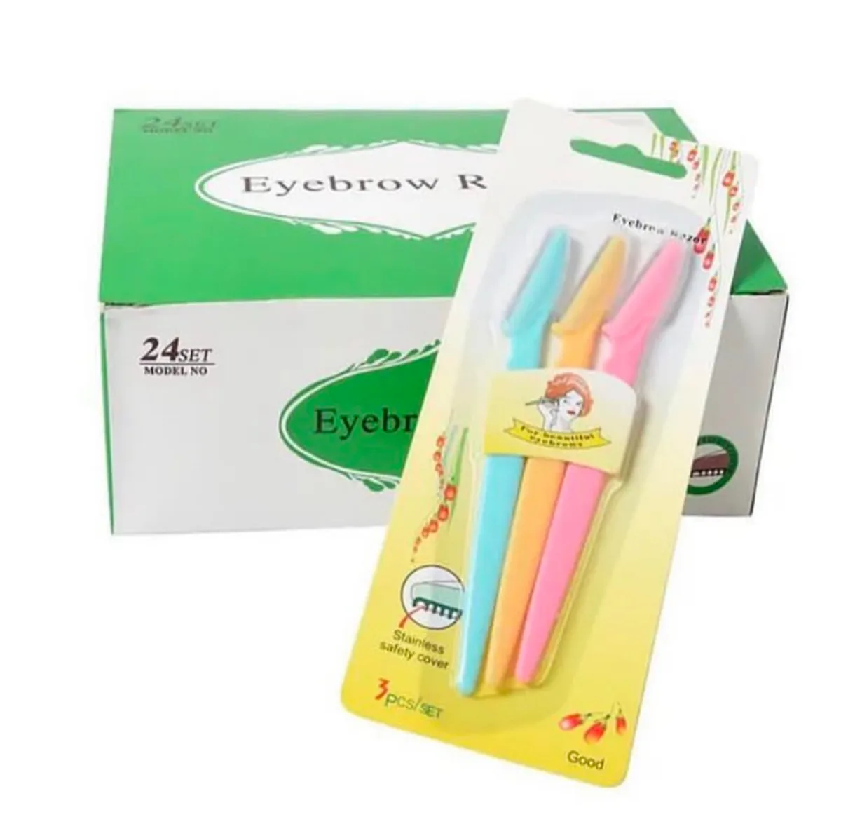 Eye brow razor - 3in1
