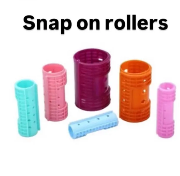 Snap On rollers -6 or 8pcs in a pack