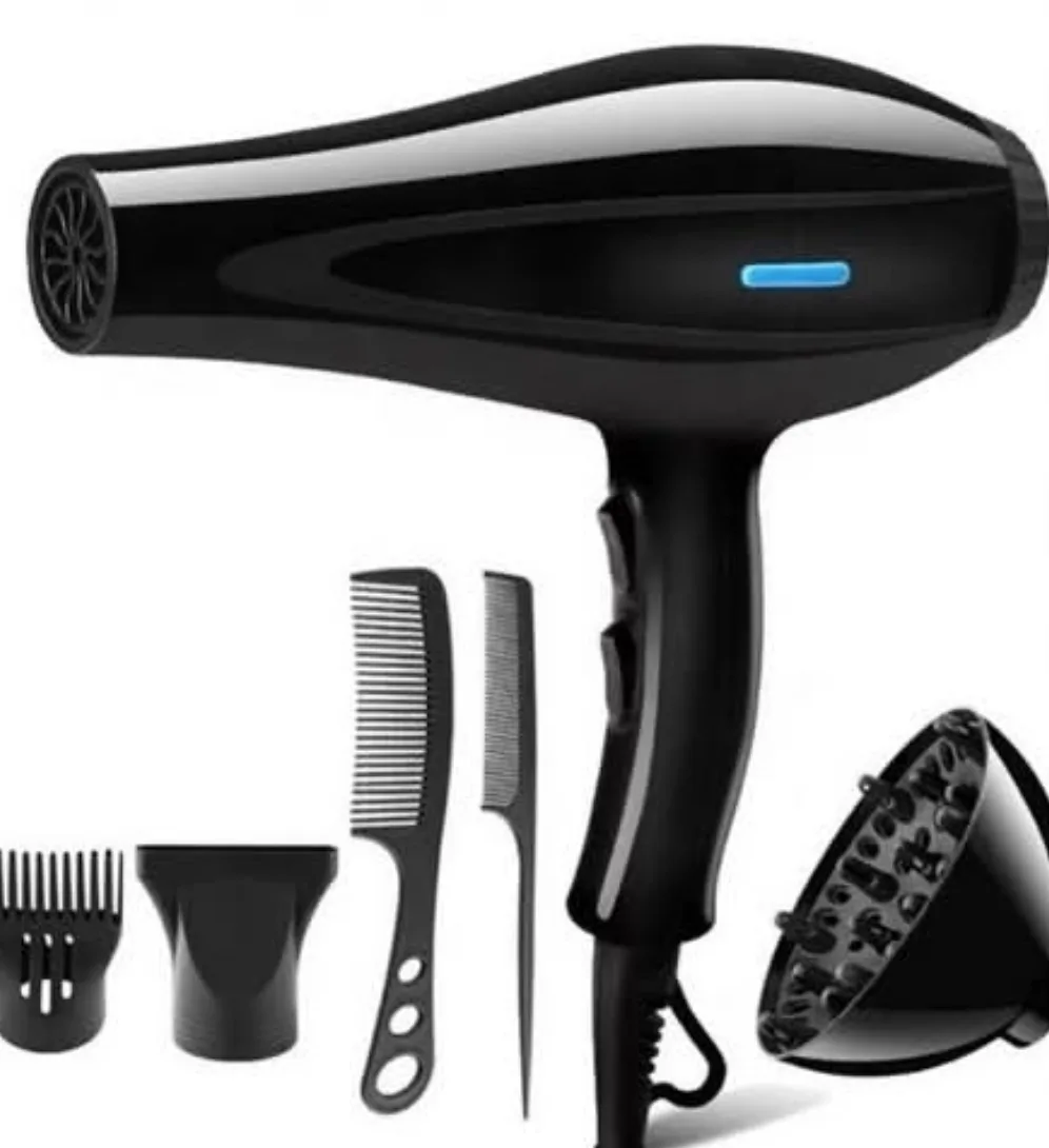 6 in 1 Hair dryer set w/ attachments