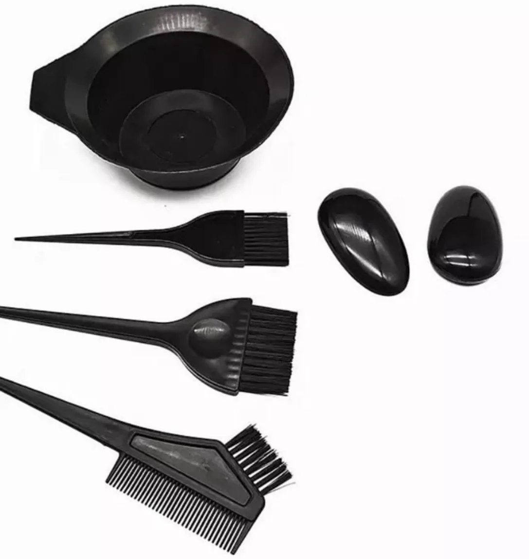 5 in 1 Dye mixing bowl kit - black