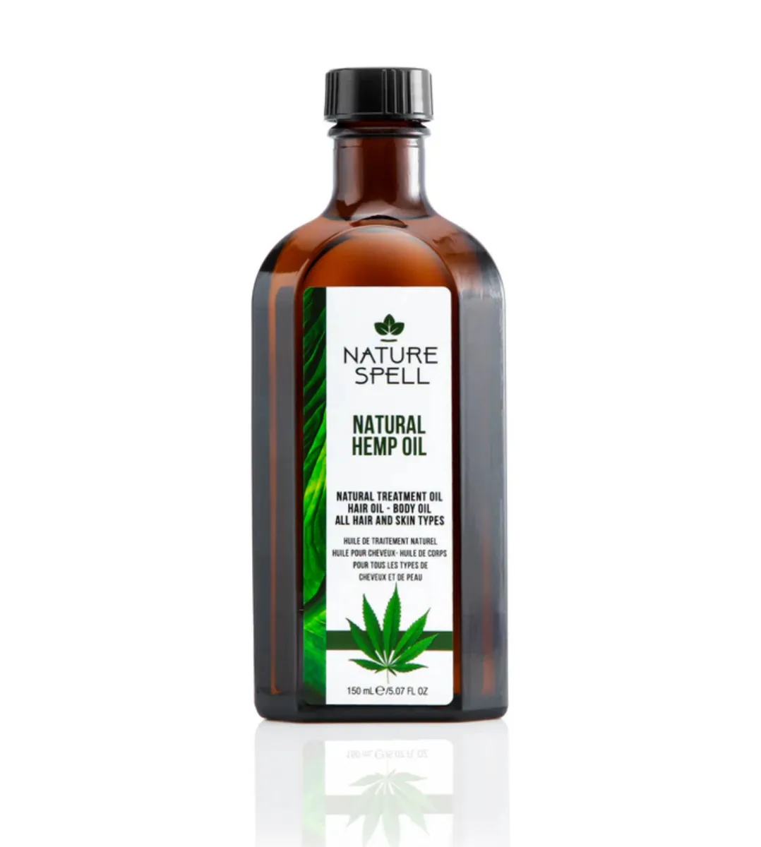 Nature spell natural hemp oil for hair & body -150ml