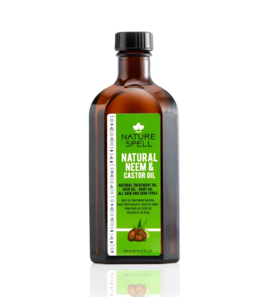 Nature spell Natural Neem & castor oil for hair & skin -100ml