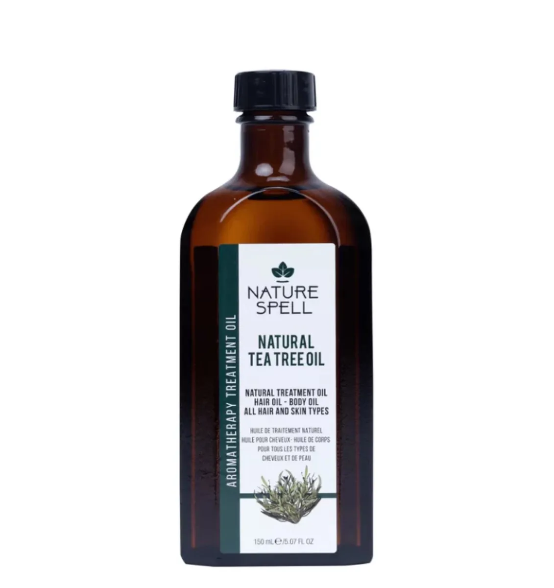 Nature Spell Natural tea tree oil for hair & skin -1ooml