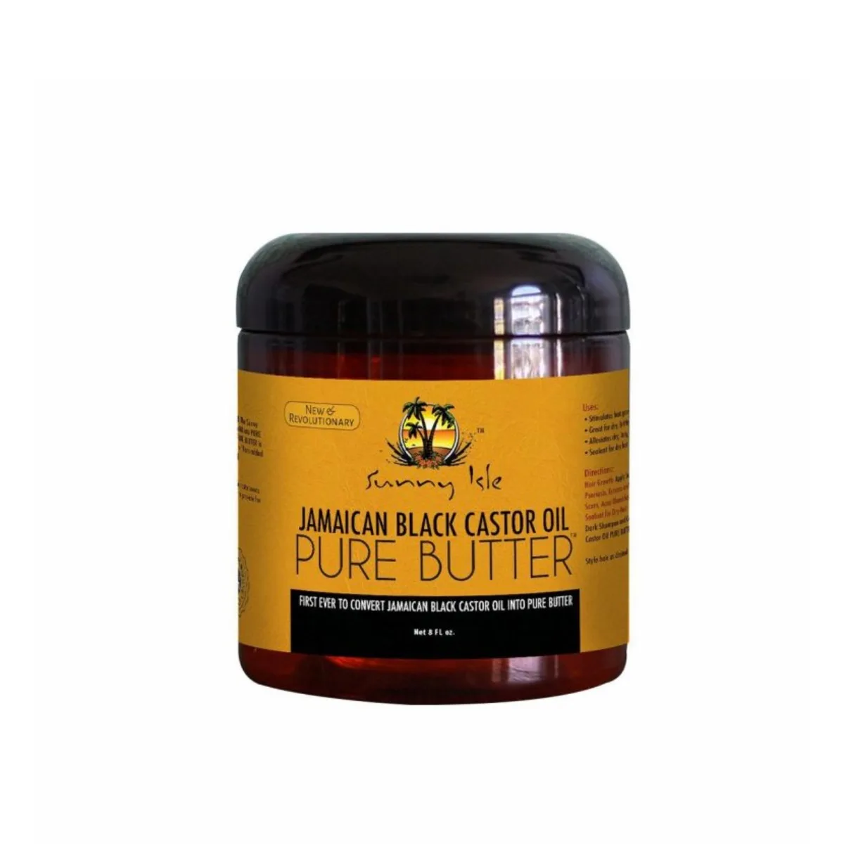 Sunny Isle Jamaican Black Castor Oil Pure Butter (Coconut) – 8 oz