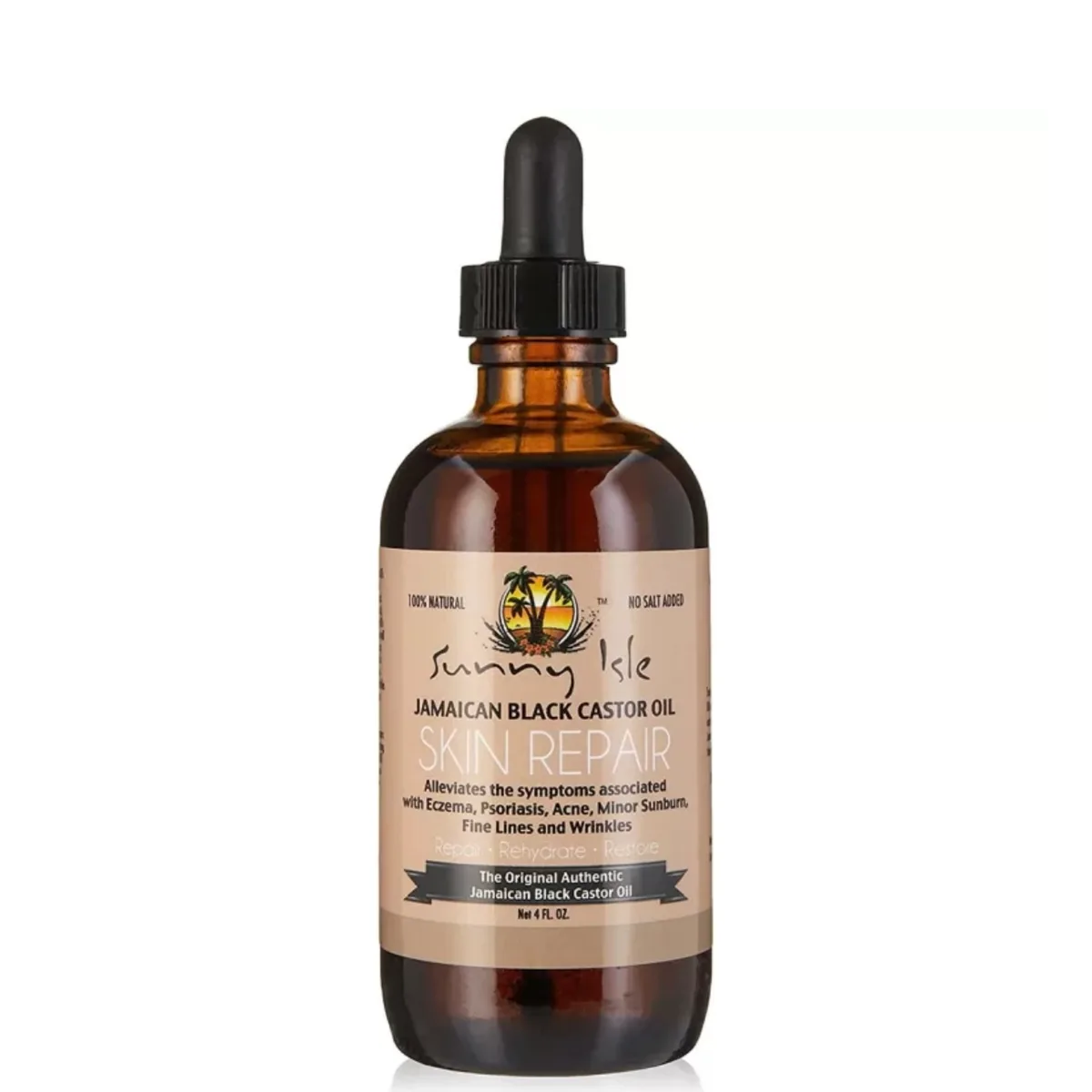 Sunny Isle Jamaican Black Castor Oil SKIN REPAIR – 4 oz