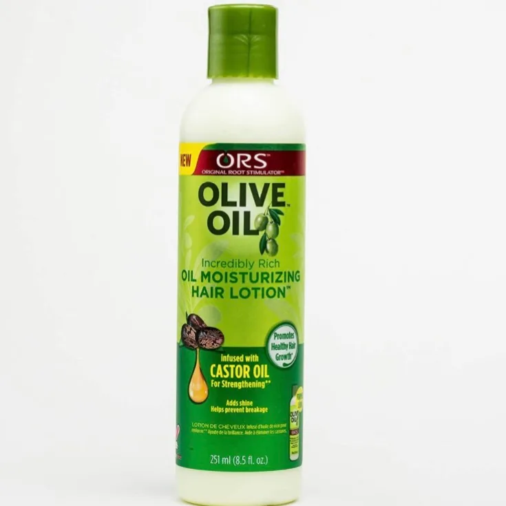 Ors olive Oil moisturizing hair lotion infused with castor oil - 8oz