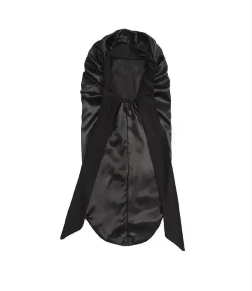 Long Satin Braids Bonnet